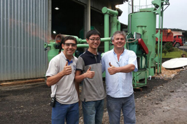 gasifier furnace in Brazil