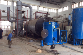 sawdust burner in Vietnam