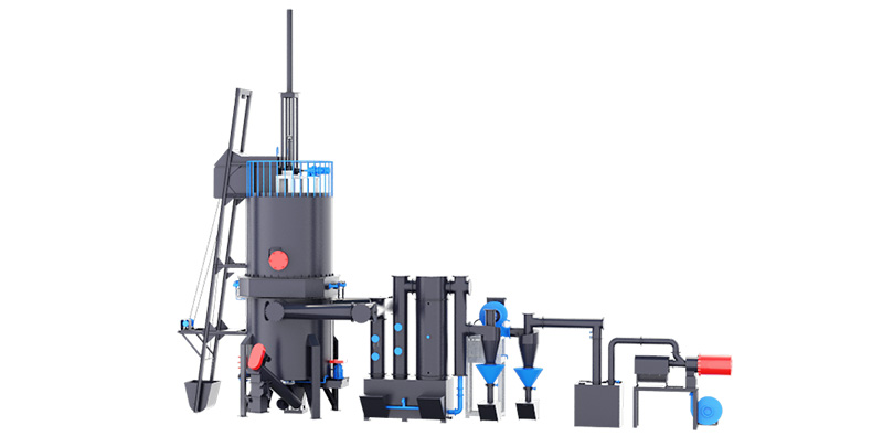 Biomass gasifier system