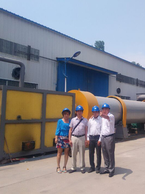 Local city leaders visit our plant