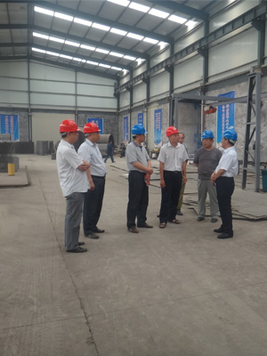 The EPB officers visit our plant