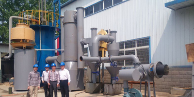 The EPB officers visit our plant